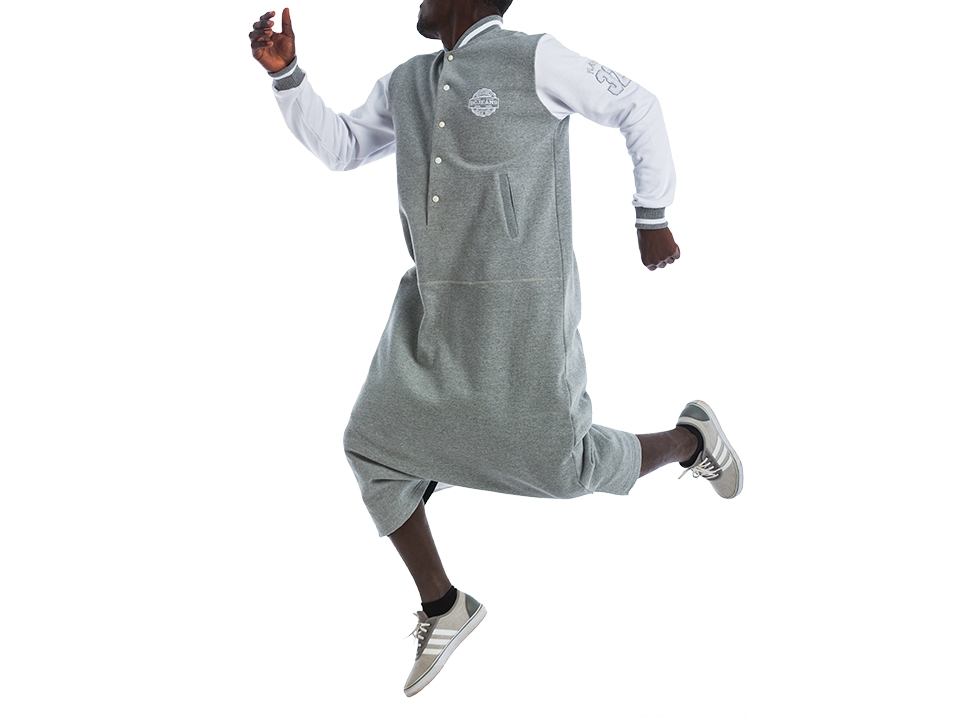 Qamis sarouel dcjeans dianoux teddy sport robe homme.