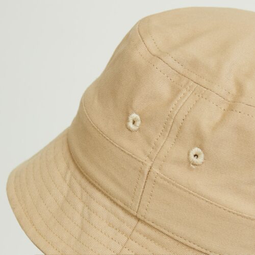 bob bucket hat hat beige twill zoom back dcjeans