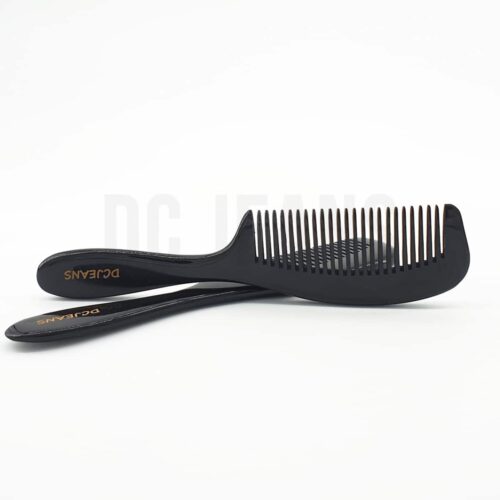 Buffalo horn comb duo face