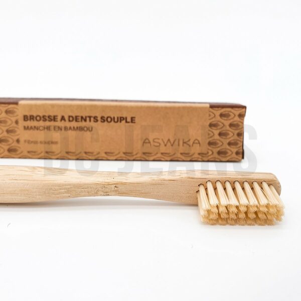 BROSSE A DENTS BAMBOU FIBRES NYLON 1