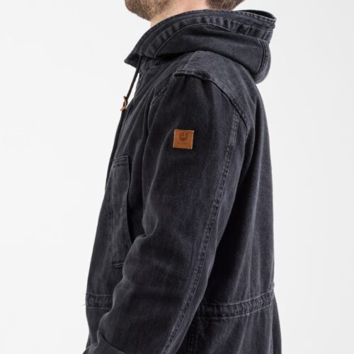 Parka jeans black details profil dcjeans