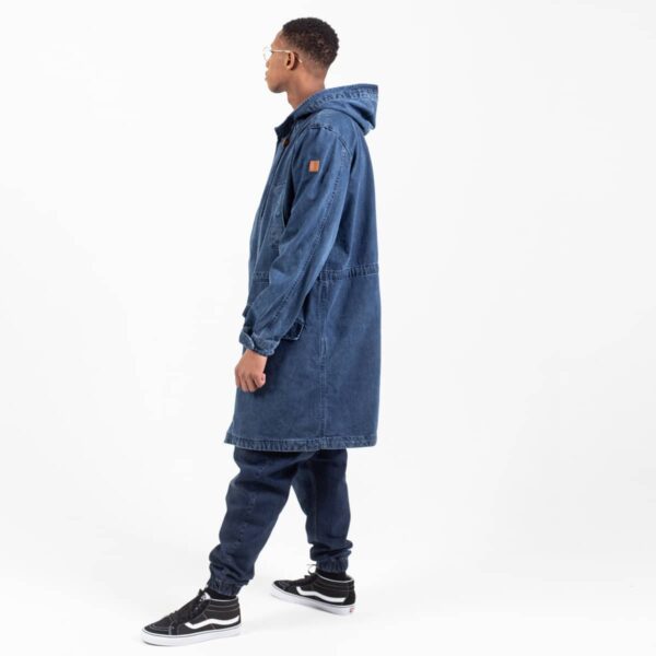 Parka jeans blue complet profil dcjeans