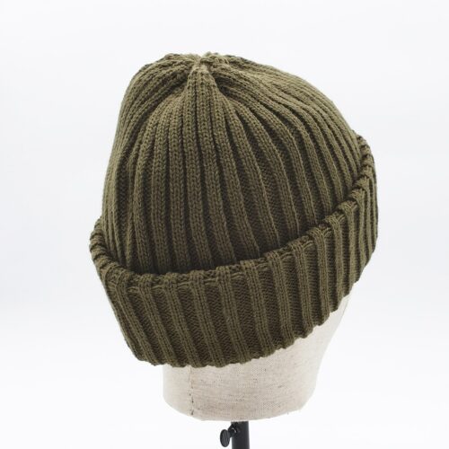 short khaki hat with dcjeans back