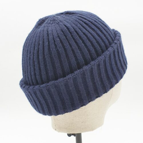 short navy hat with dcjeans back