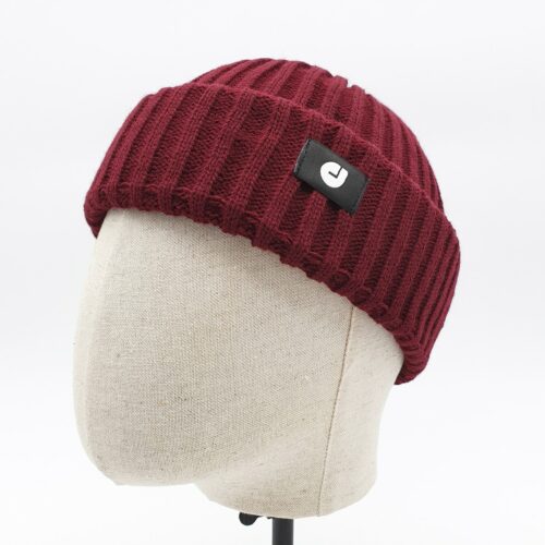 Short beanie - Fisherman Plum