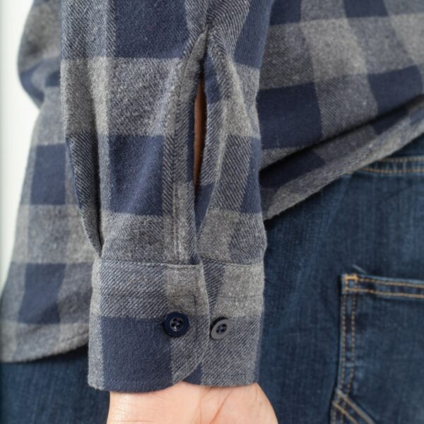 shirt woodcutter bleu boutton dcjeans