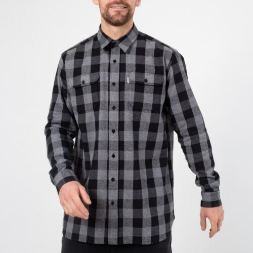 shirt woodcutter noir face dcjeans