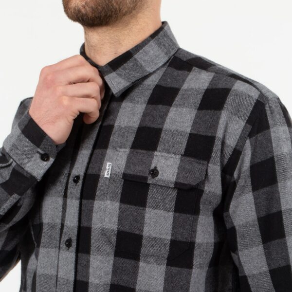 shirt woodcutter noir zoom dcjeans