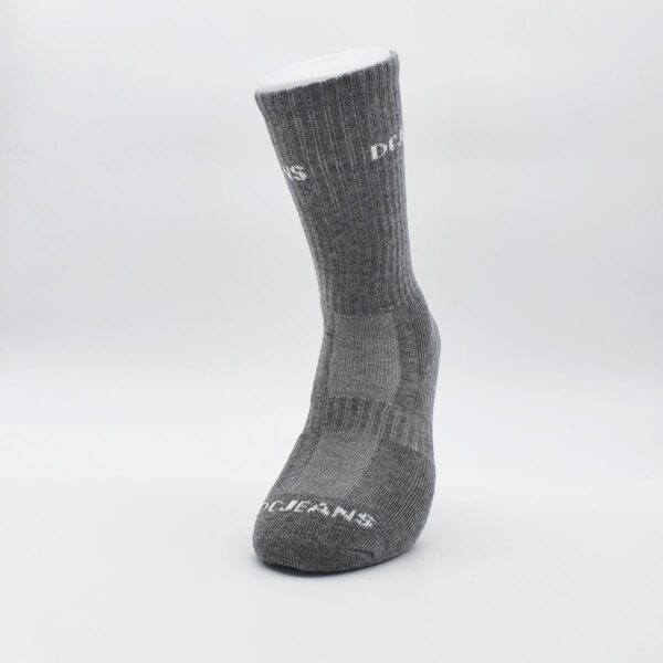 gray face dcjeans sock