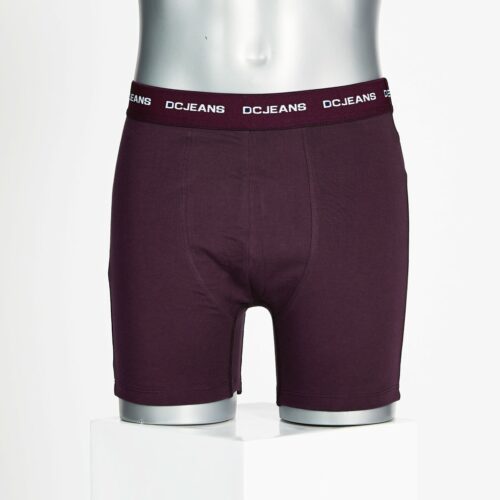 boxer dcjeans mid long plum face