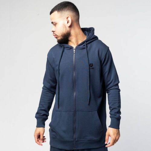 sweat zip bleu 1 dcjeans