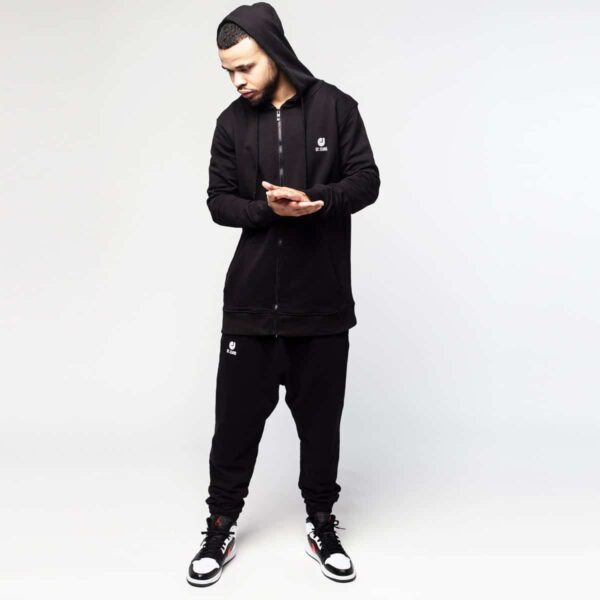 sweat zip noir 4 dcjeans