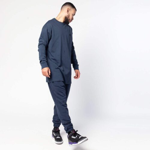 tshirt manche longue straight bleu 4 dcjeans