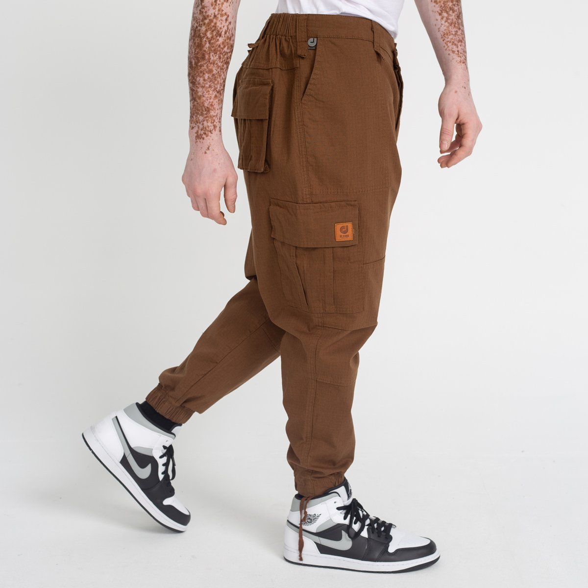 Vintage Twill Cargo Pants  Brown  mnml  shop now