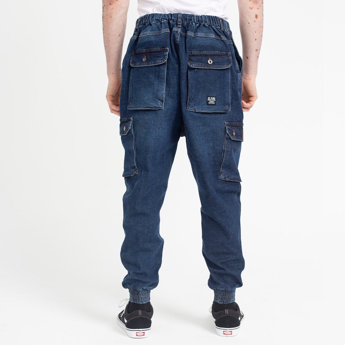 Jeans Cargo Pants Blue - DCjeans saroual and clothing