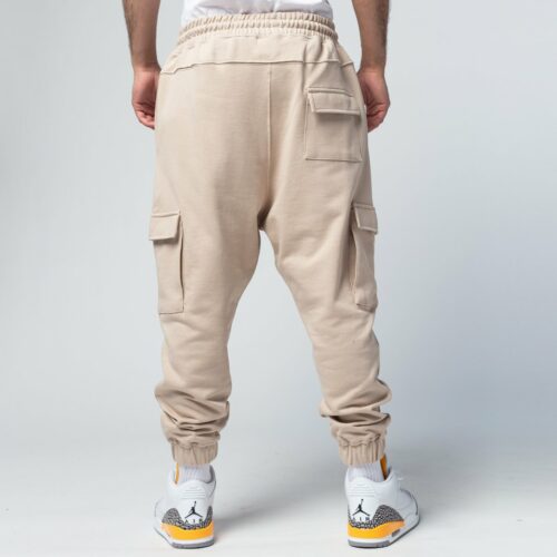 sarouel jogging cargo beige 3 dcjeans