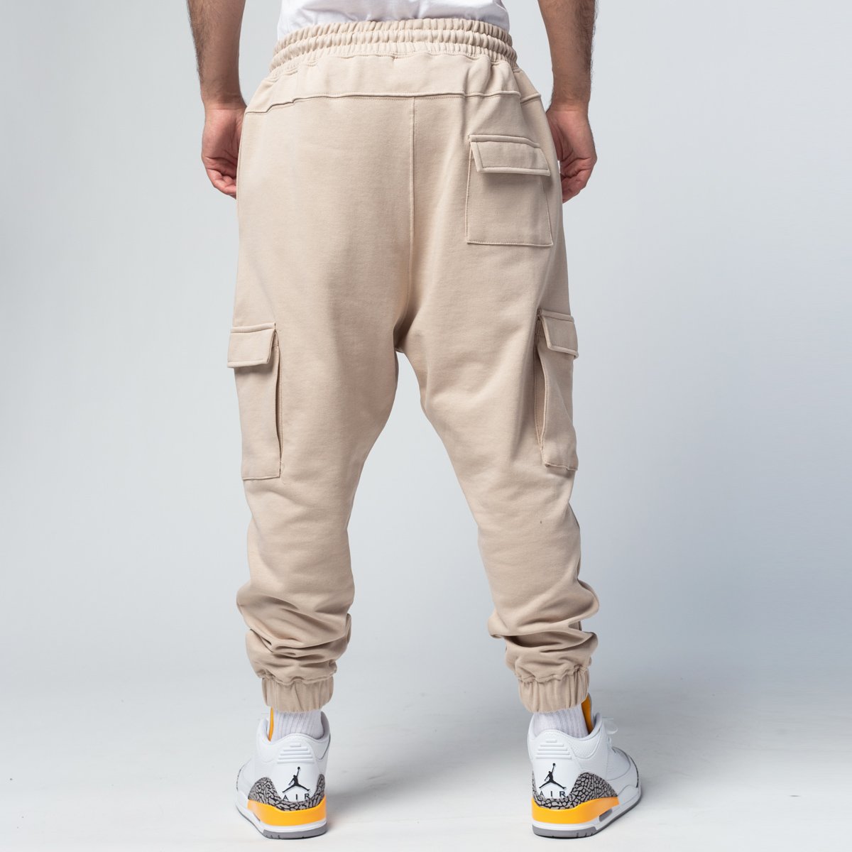 cargo jogger beige