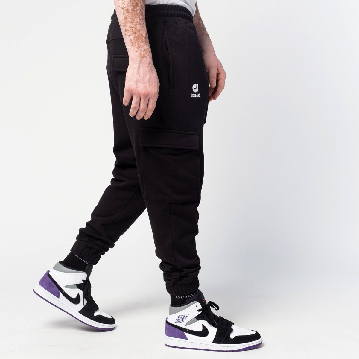 Sarouel Jogging Cargo Black - DCjeans saroual and clothing