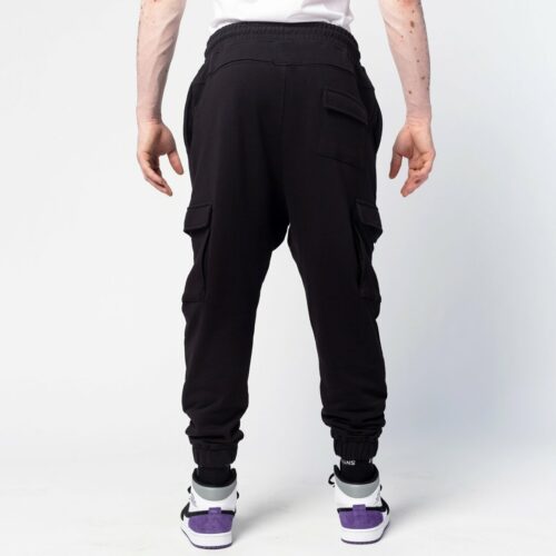 sarouel jogging cargo noir 3 dcjeans