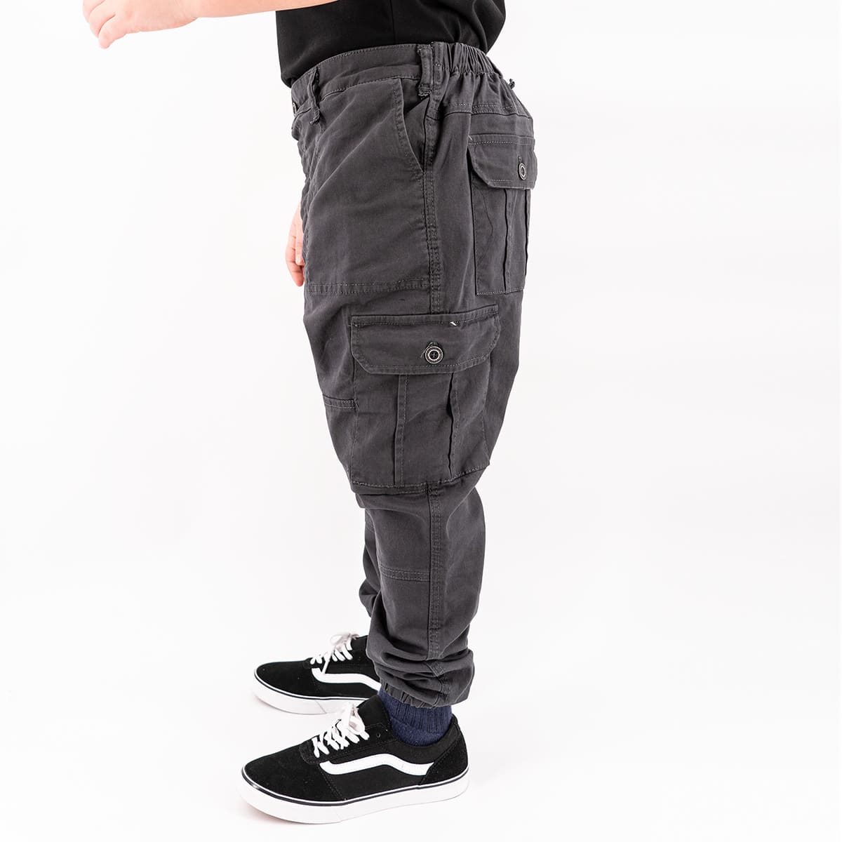 Sarouel Jogging Cargo Black - DCjeans saroual and clothing