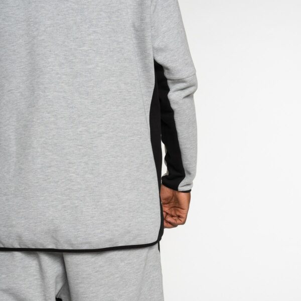 sweatshirt-capuche-zipper-jogging-gs12-bicolors-gris-noir-dcjeans-1