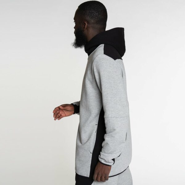 sweatshirt-capuche-zipper-jogging-gs12-bicolors-gris-noir-dcjeans-3