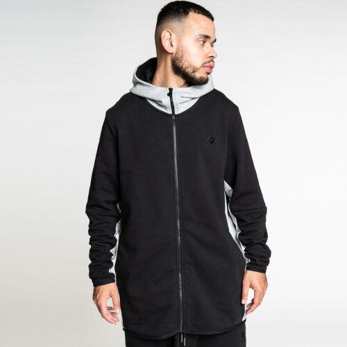 sweatshirt-capuche-zipper-jogging-gs12-bicolors-noir-gris-dcjeans-6