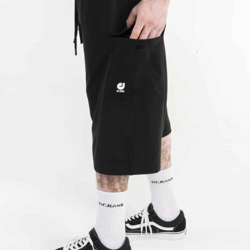 short-sarouel-cargo-jogging-noir-dcjeans-4